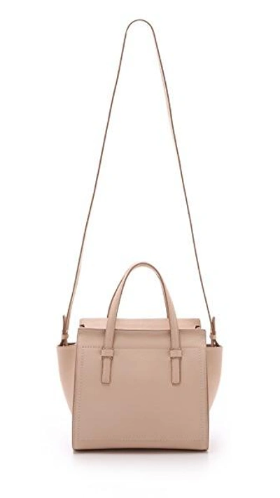 Shop Ferragamo Small Amy Tote In New Bisque