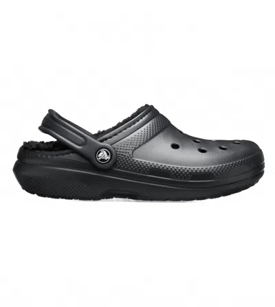 Crocs Classic Lined Clog Unisex In Black