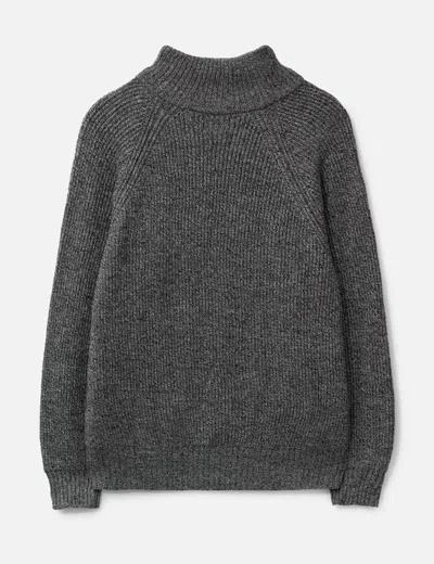 Clesste Zipper Collar Pullover Knit