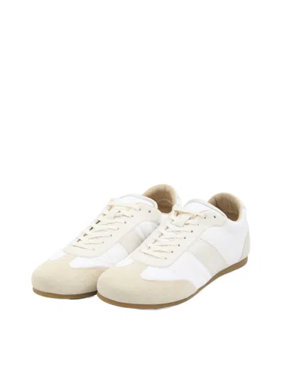 Lemaire Soft Runner Sneakers Low Profile Design In Neutral
