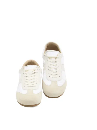 Lemaire Soft Runner Sneakers Low Profile Design In Neutral
