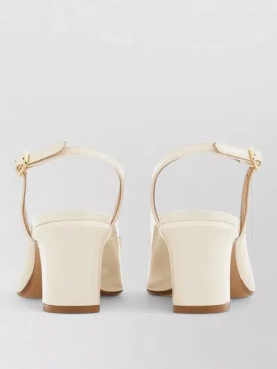 Ferragamo Women Mascarpone Vara Bow Slingback Pumps In Neutral