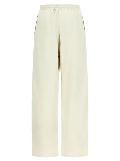 Balenciaga Multicolor Cursive Reversible Pants In Neutral