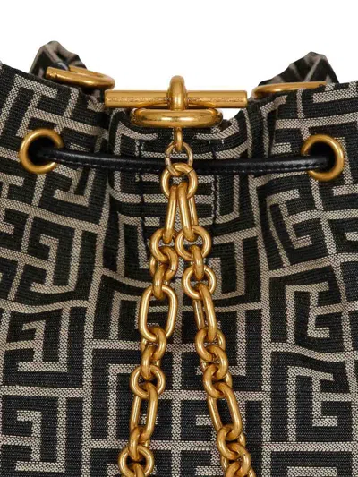 Balmain Brunello Cucinelli Openwork Knit Top With Sequins In White