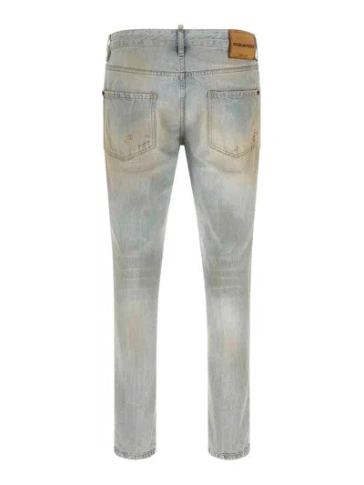 Dsquared2 Light Blue Denim Jeans In Blue