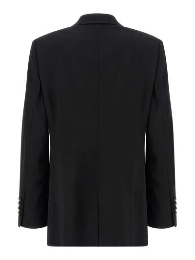 Dolce & Gabbana Turlington Tailored Jacket Single Breasted Lapels In Black