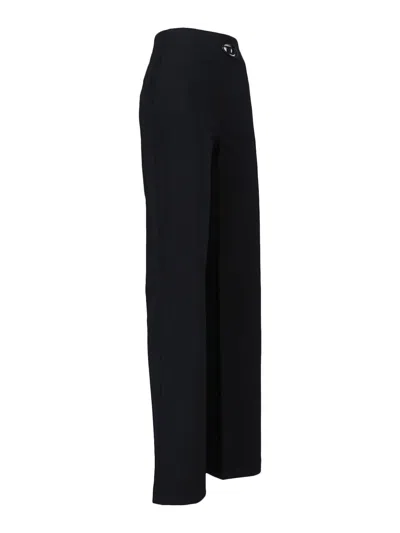 Diesel P-erseus Wool Blend Trousers In Black