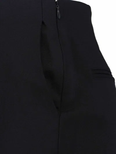 Diesel P-erseus Wool Blend Trousers In Black