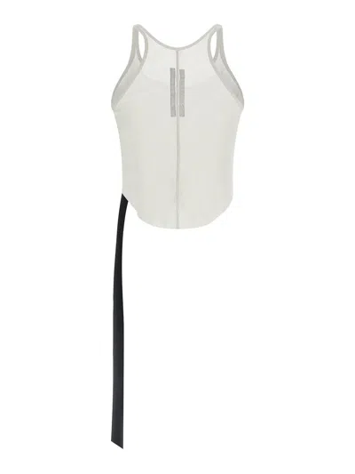 Drkshdw Basic Tank Top In White