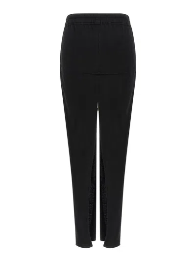 Drkshdw Pull On Sliced Pillar Joggers In Black