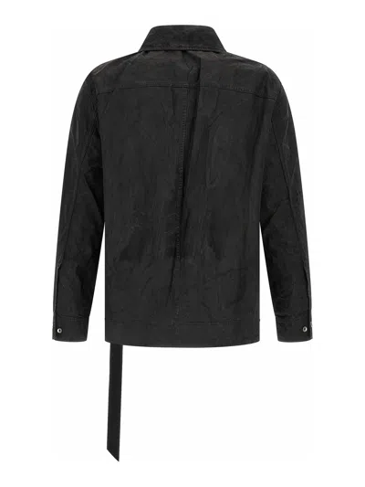 Drkshdw Jumbo Worker Jacket In Black