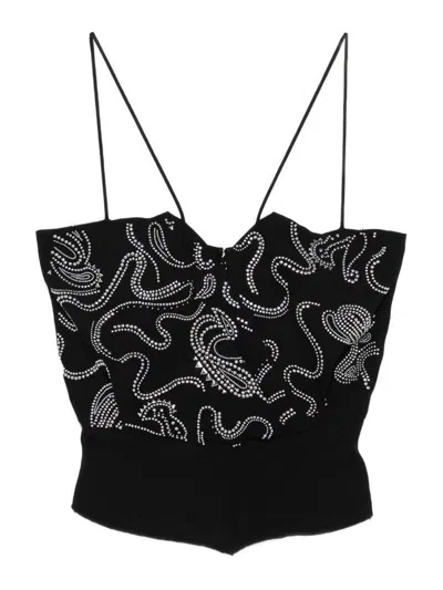 Iro Olympe Top In Black