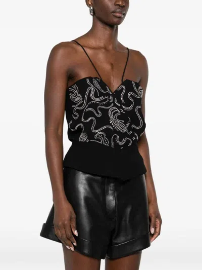Iro Olympe Top In Black