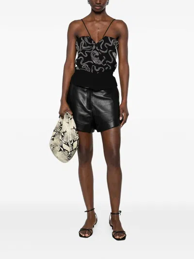 Iro Olympe Top In Black