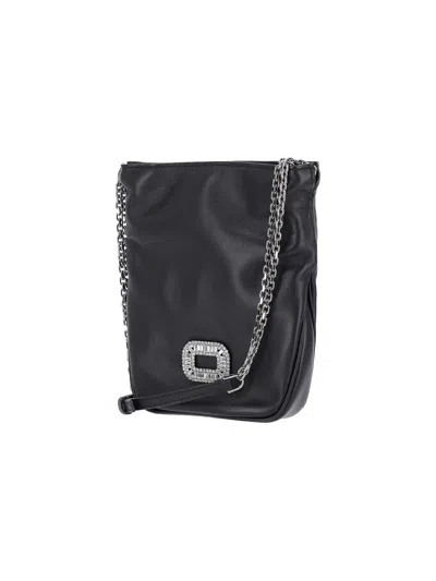 Roger Vivier Mini Bag In Black