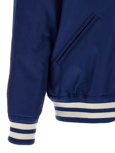 Valentino Bomber Jacket In Blue