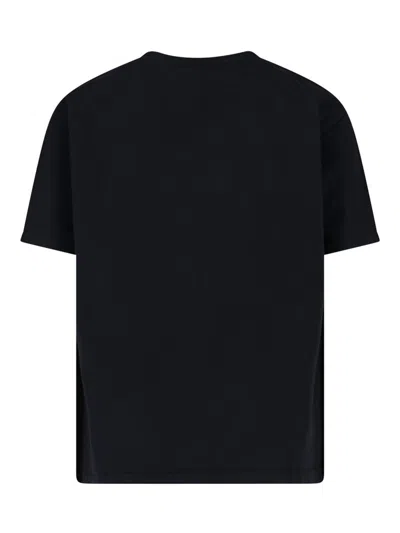 Rhude Graphic Print Crew Neck Short Sleeve T-shirt In Black