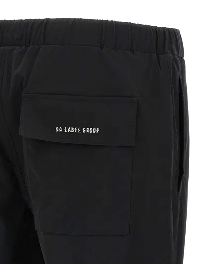 44 Label Group Id Drawsting Pants In Black