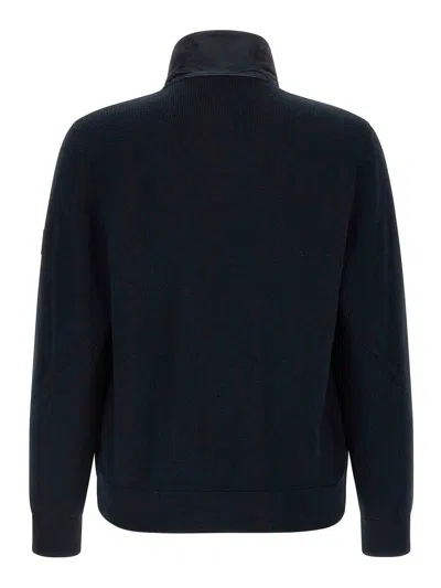 Mackage Blue Solid Wool Jacket In Blue