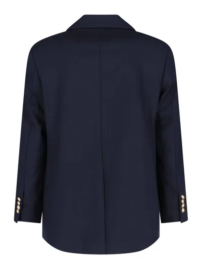 Dunst Single-breasted Blazer In Blue