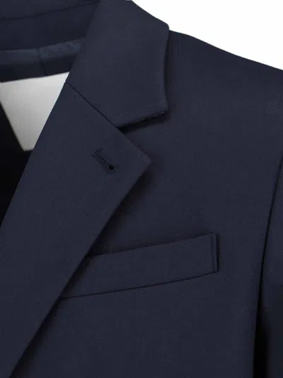 Dunst Single-breasted Blazer In Blue