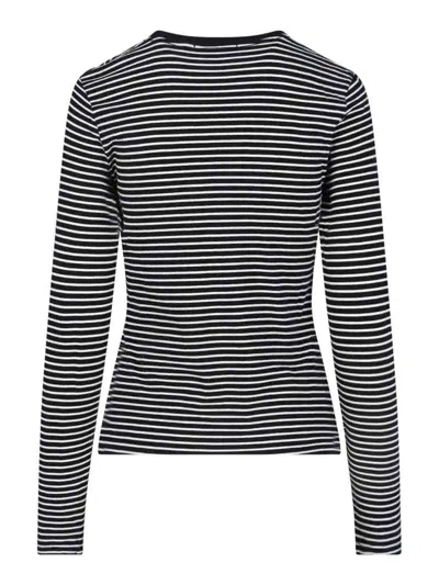 Nili Lotan Simone Tee In Gray