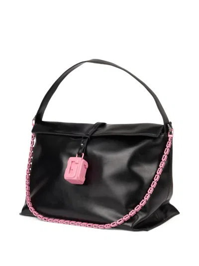 Gcds X Givenchy Mega Comma Shoulder Bag In Black