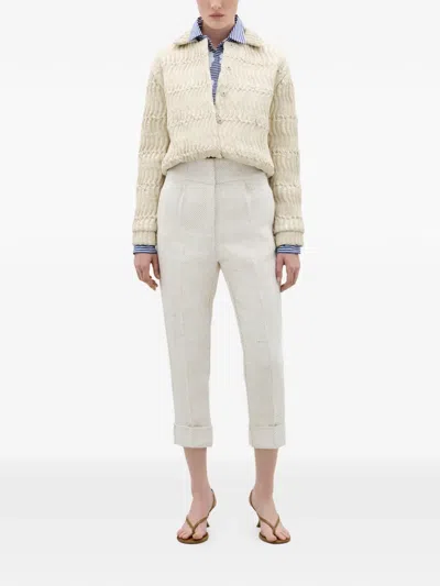 Silvia Tcherassi Jaiden Patterned Jacket In Neutral