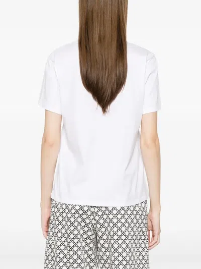 Marella Print T-shirt In White