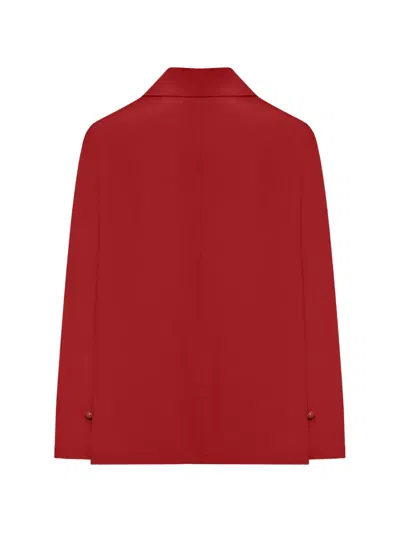 Max Mara Red Shirt In Red