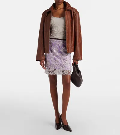 Jacques Wei Beaded Bodysuit In Gray