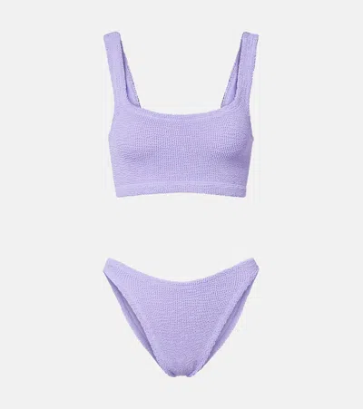 Hunza G Coverage Xandra Bikini Lilac In Purple