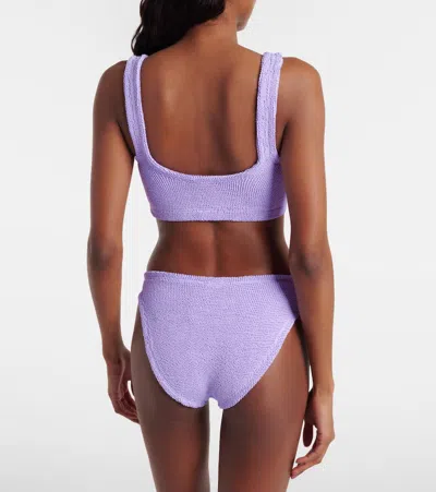 Hunza G Coverage Xandra Bikini Lilac In Purple