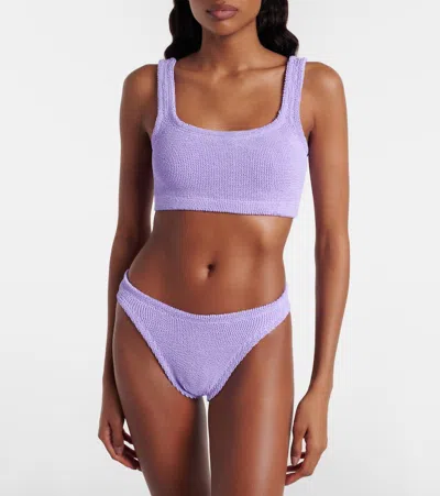 Hunza G Coverage Xandra Bikini Lilac In Purple