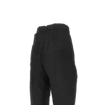 Rick Owens Bolan Bootcut Belt Loop Five Pocket Trousers In Black