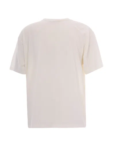 Represent Clothing T-shirt Western Initial Flat White In White