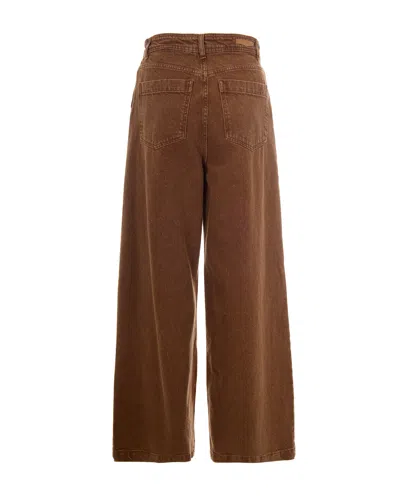 Sessun Pantalone Diegui Toffee In Brown