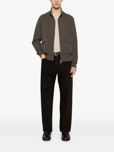 Montecore Flap-pocket Zipped Jacket In Brown