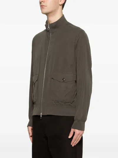 Montecore Flap-pocket Zipped Jacket In Brown