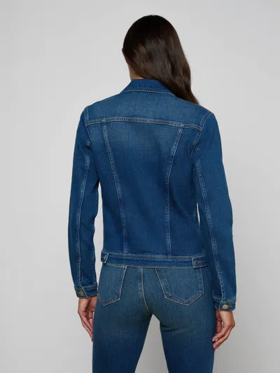 L'agence Celine Jean Jacket In Blue