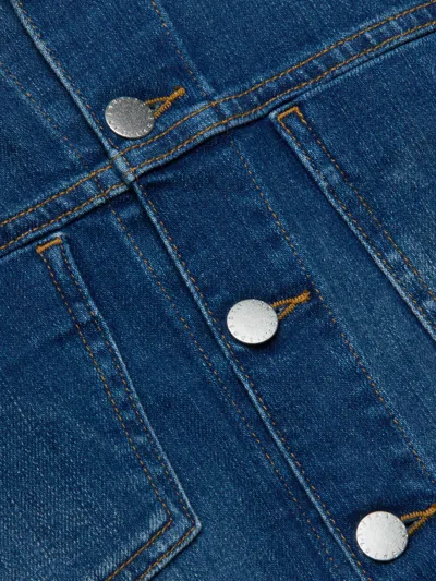 L'agence Celine Jean Jacket In Blue