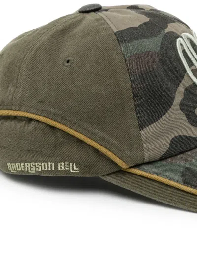 Andersson Bell Camouflage Cap In Neutral