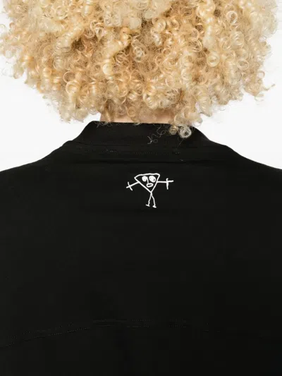Plan C Crew-neck T-shirt In Black