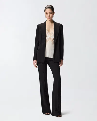 Pinko - Fitted Double-breasted Jacket - 46 In Black