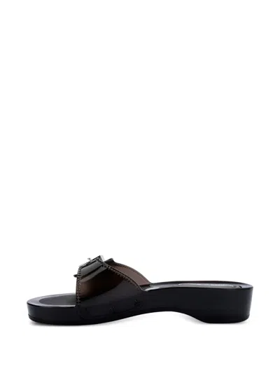 Melissa X Scholl Pescura Platform Slide Sandal In Black