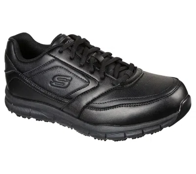 Skechers Work Relaxed Fit: Nampa Sr Work Trainers Men In Black