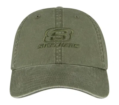 Skechers Washed Triple S Hat In Pattern