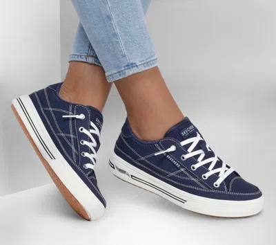 Skechers Arch Fit Arcade Womens Sneakers In Blue