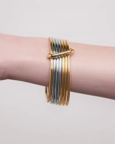 Jennifer Fisher Bangle Set In Pattern