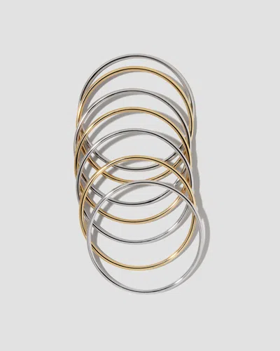 Jennifer Fisher Bangle Set In Pattern